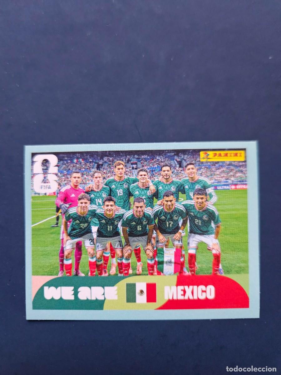 Cartes &agrave; collectionner de Football: MEX 13 ALINEACION MEXICO FIFA WORLD CUP MUNDIAL 26 2026 SIN PEGAR NUNCA PEGADO