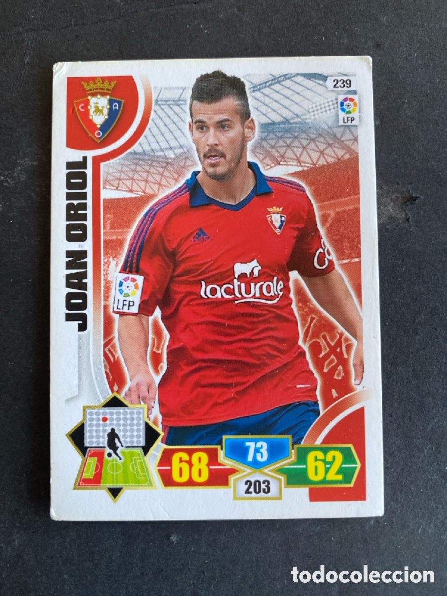 Cartes &agrave; collectionner de Football: Cromo Adrenalyn liga 13/14 Osasuna N* 239