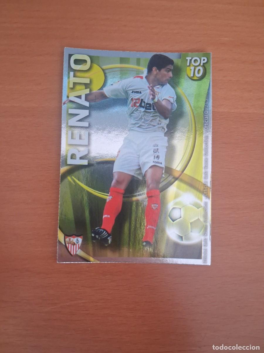 Cartes &agrave; collectionner de Football: Mundicromo Official Quiz Game Collection 2010 2011 Top 10 Amarillo Sevilla FC 615 Renato
