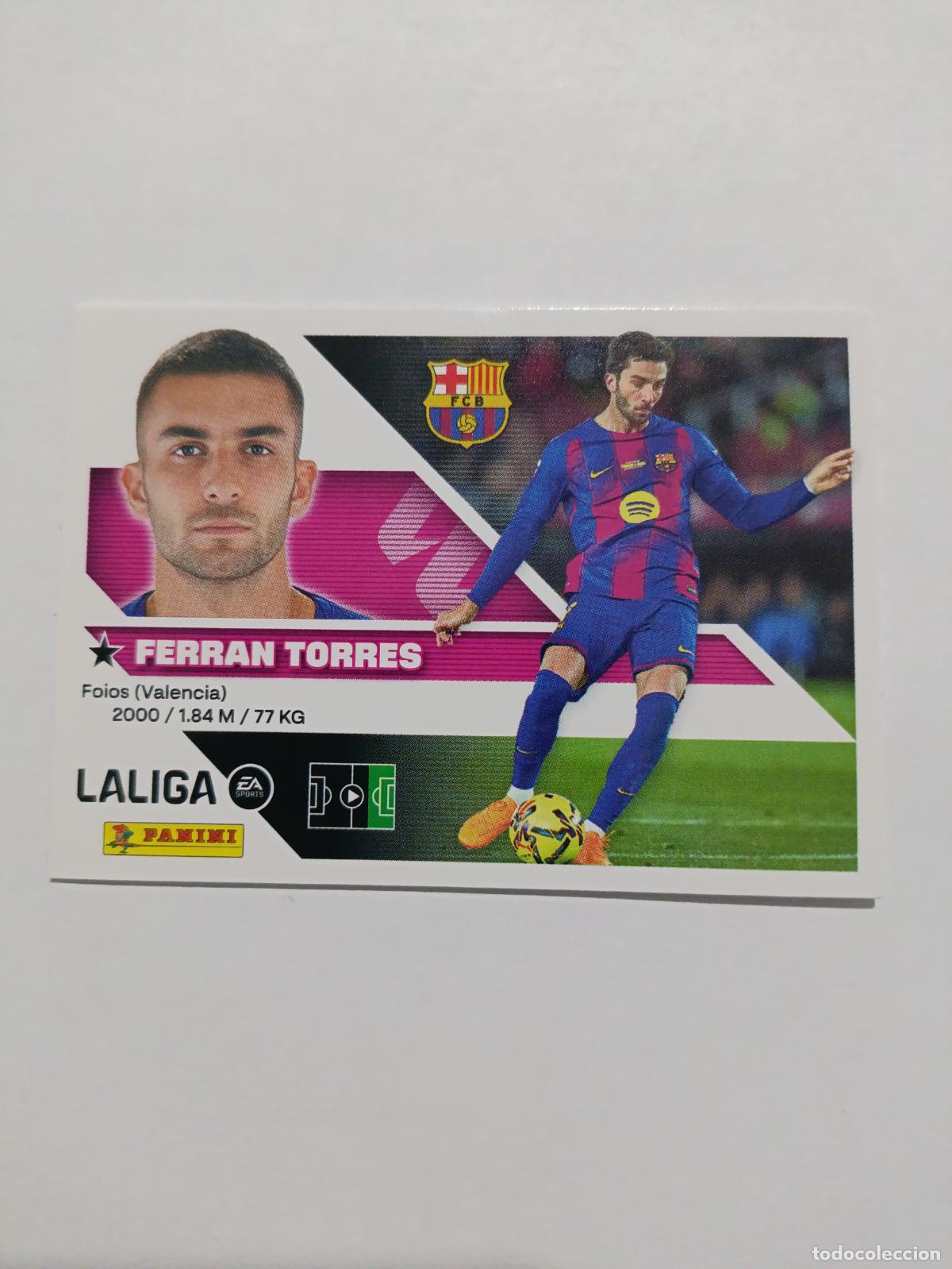 Cartes &agrave; collectionner de Football: LIGA ESTE 2026 2027 FC BARCEL0NA FERRAN TORRES N&ordm;18