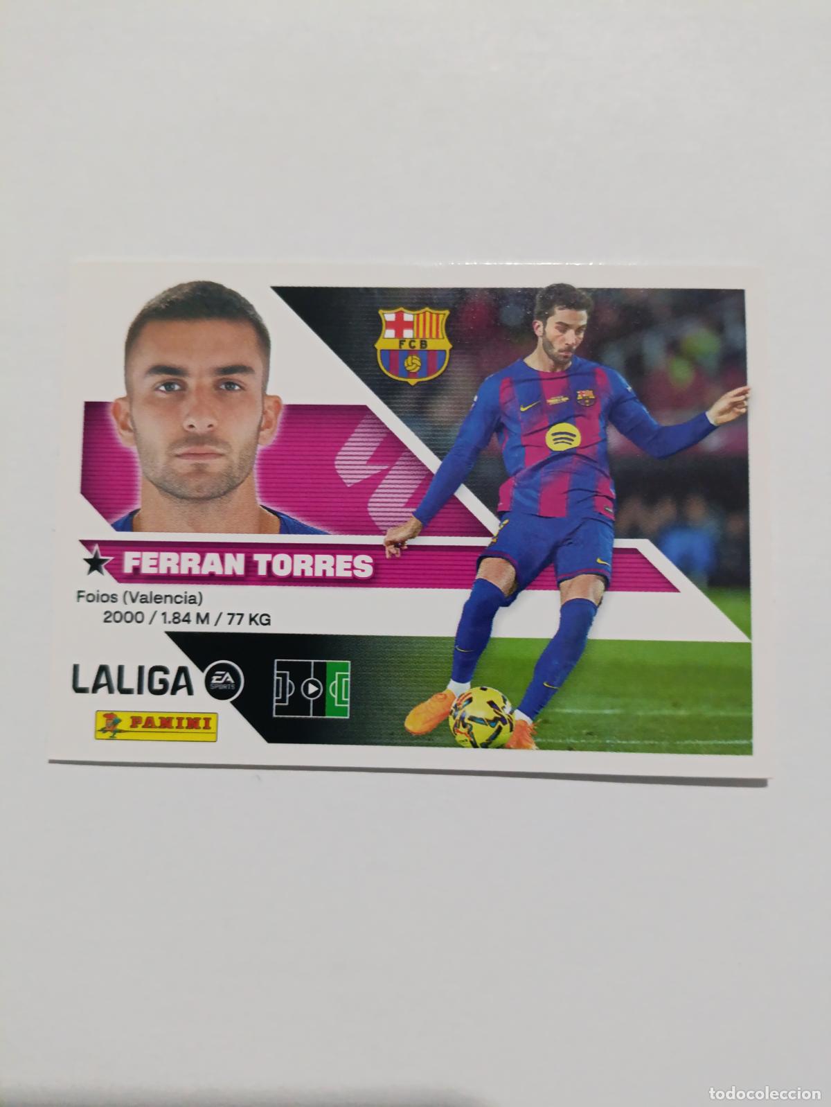 Cartes &agrave; collectionner de Football: LIGA ESTE 2026 2027 FC BARCEL0NA FERRAN TORRES N&ordm;18