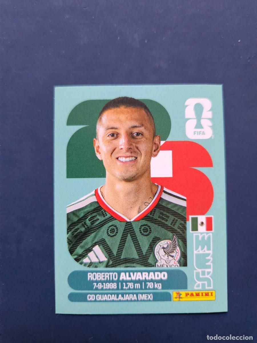 Cartes &agrave; collectionner de Football: MEX 19 ROBERTO ALVARADO MEXICO FIFA WORLD CUP MUNDIAL 26 2026 SIN PEGAR NUNCA PEGADO