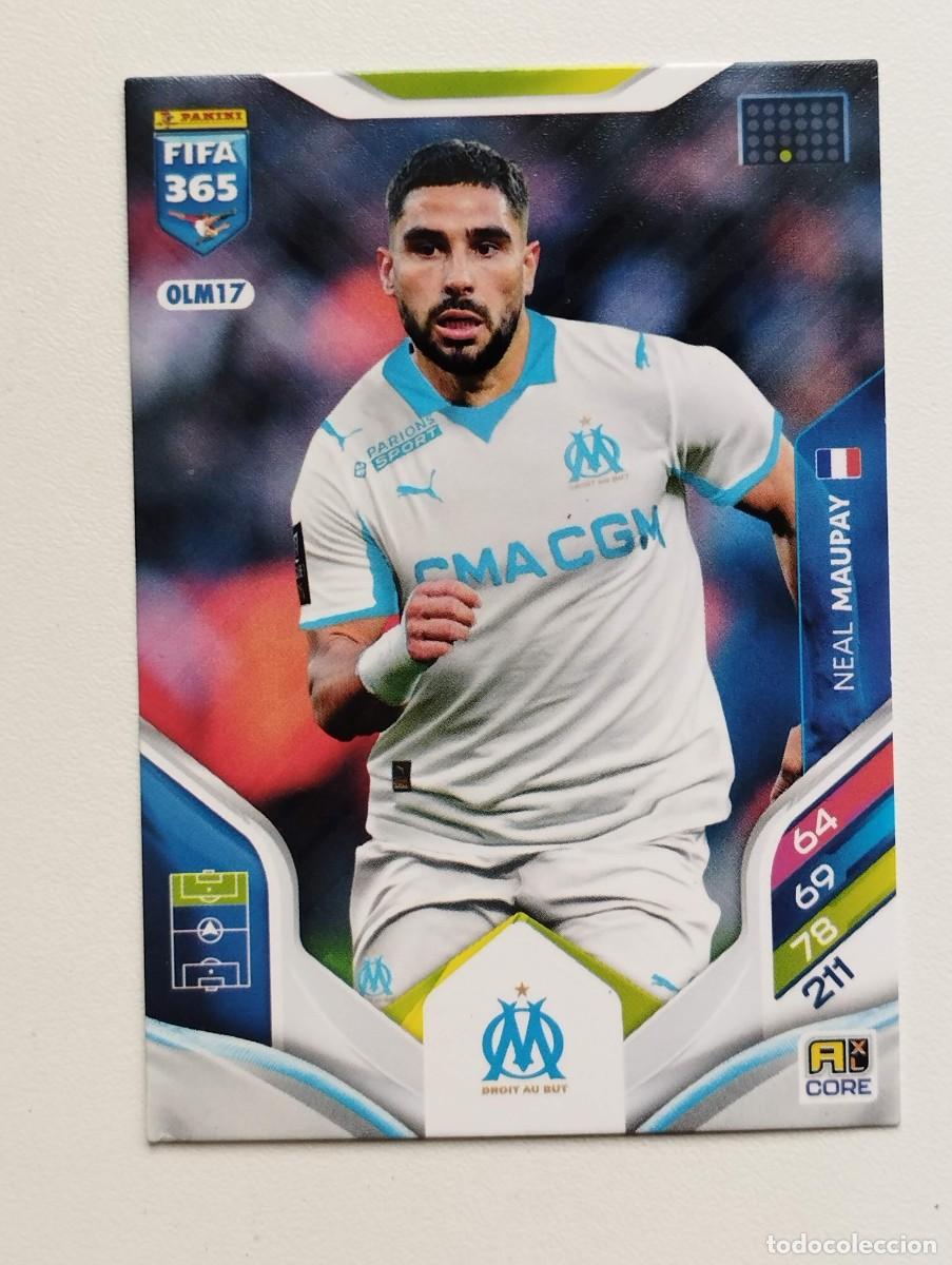 Cromos de Futebol: CROMO CARD ADRENALYN FIFA 365 2025 2026 25 26 OLYMPIQUE DE MARSELLA OLM17 NEAL MAUPAY
