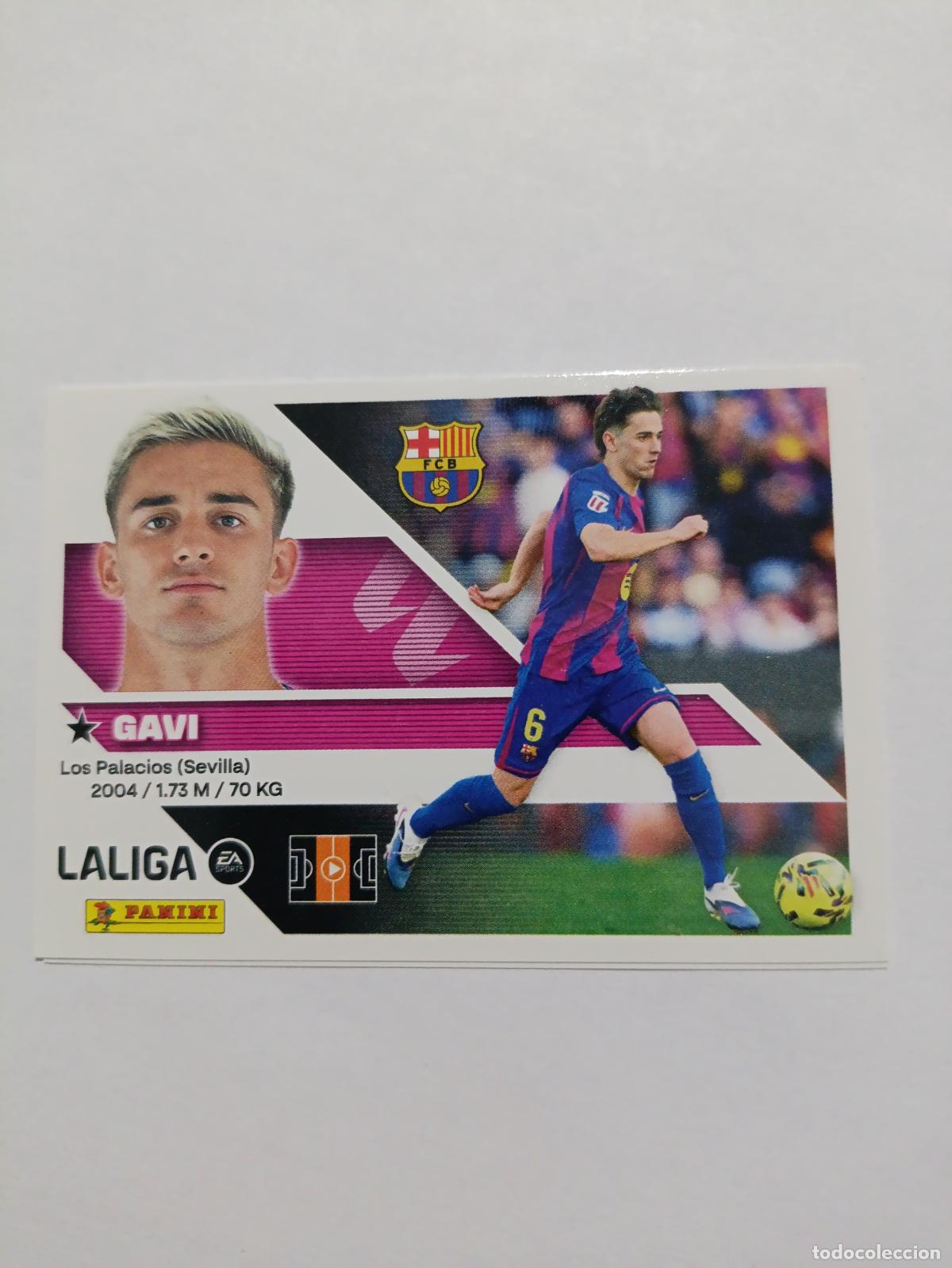 Fu&szlig;ball-Sticker: LIGA ESTE 2026 2027 FC BARCEL0NA GAVI N&ordm;13