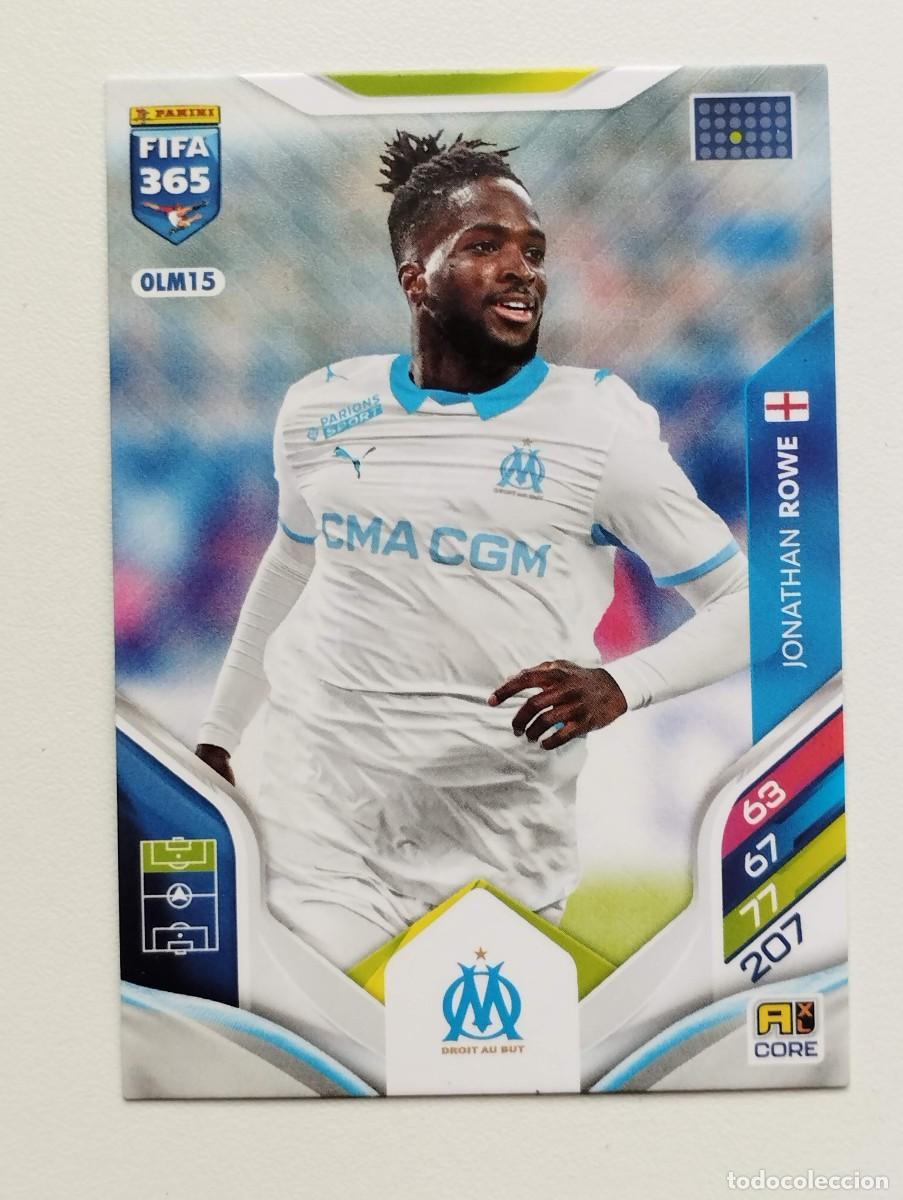 Cromos de Futebol: CROMO CARD ADRENALYN FIFA 365 2025 2026 25 26 OLYMPIQUE DE MARSELLA OLM15 JONATHAN ROWE