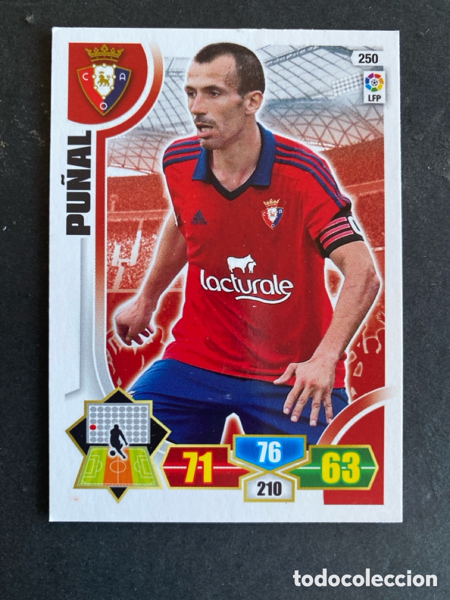 Cromos de Futebol: Cromo Adrenalyn liga 13/14 Osasuna N* 250