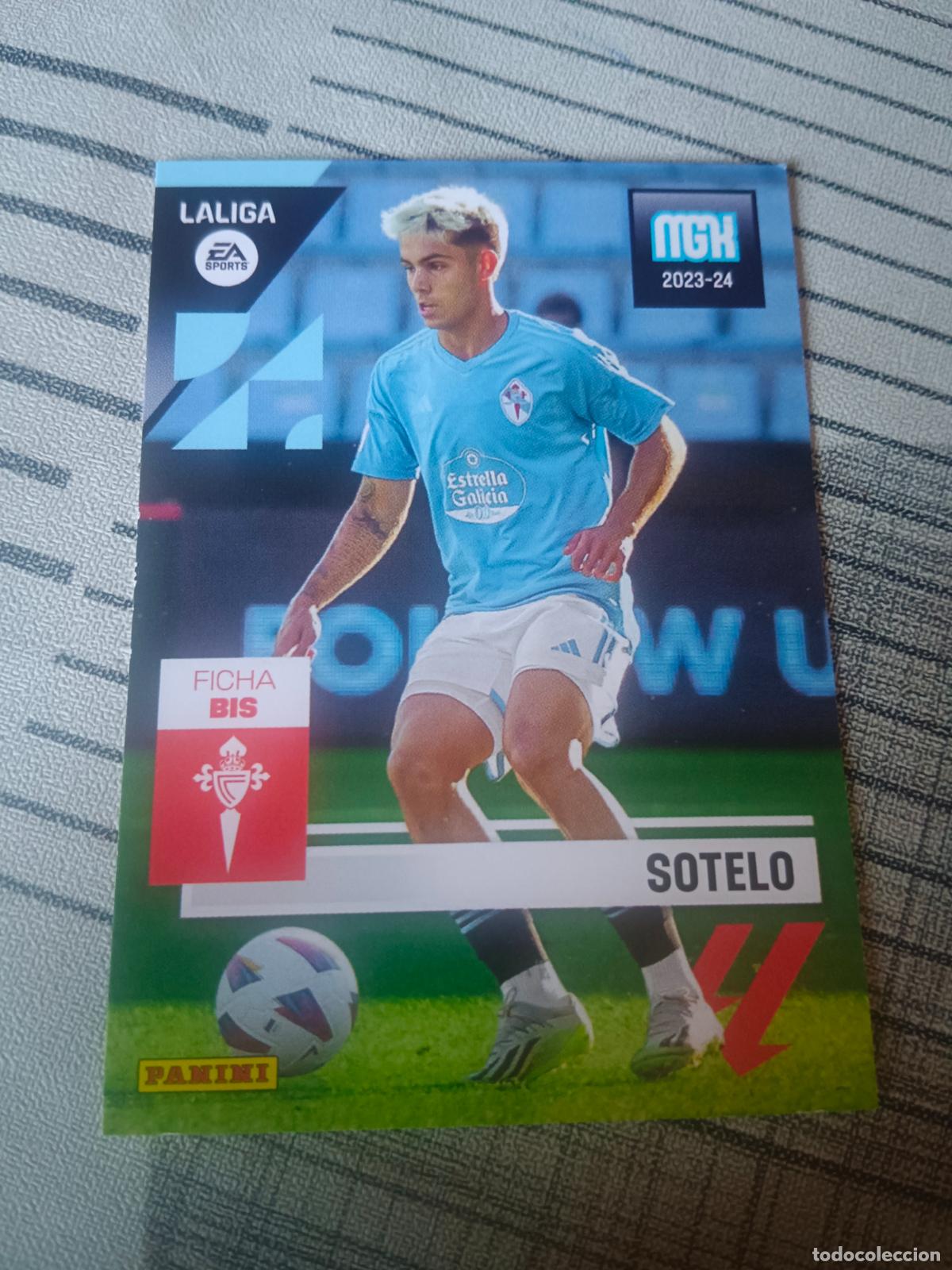 Cromos de Futebol: MEGACRACKS 2023 2024 23 24 LA LIGA N&ordm; 155 BIS SOTELO CELTA MEGA CRACKS MGK