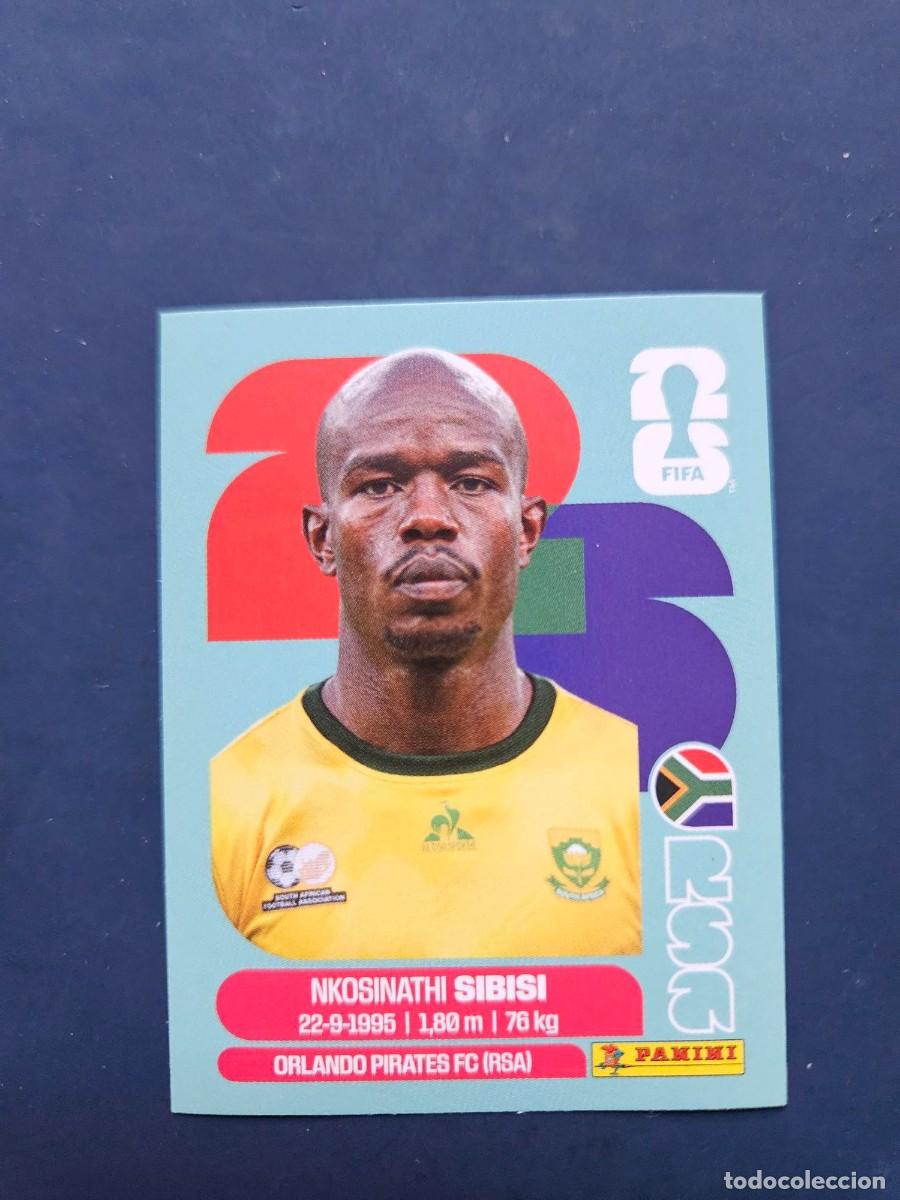 Cromos de Futebol: RSA 10 NKOSINATHI SIBISI SUDAFRICA FIFA WORLD CUP MUNDIAL 26 2026 SIN PEGAR NUNCA PEGADO