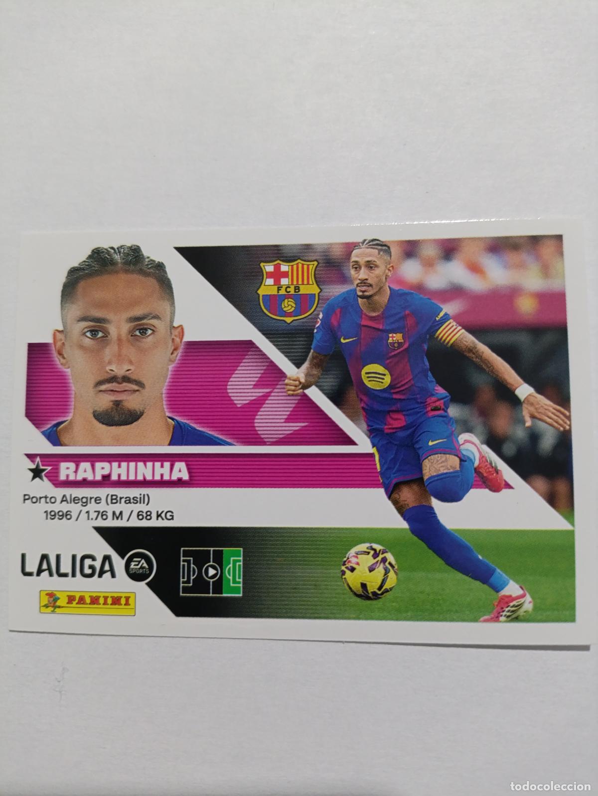Fu&szlig;ball-Sticker: LIGA ESTE 2026 2027 FC BARCEL0N RAPHINHA N&ordm;19