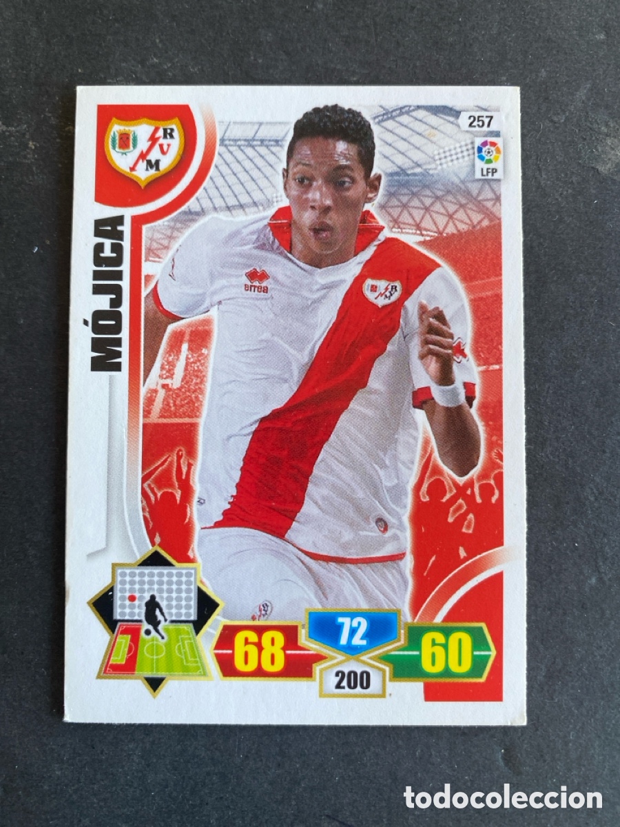 Fu&szlig;ball-Sticker: Cromo Adrenalyn liga 13/14 Rayo Vallecano N* 257