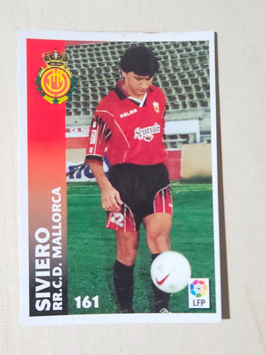 Fu&szlig;ball-Sticker: FICHA N&ordm; 161 SIVIERO - CHUPA CHUPS 1998-1999, 98-99 - MALLORCA
