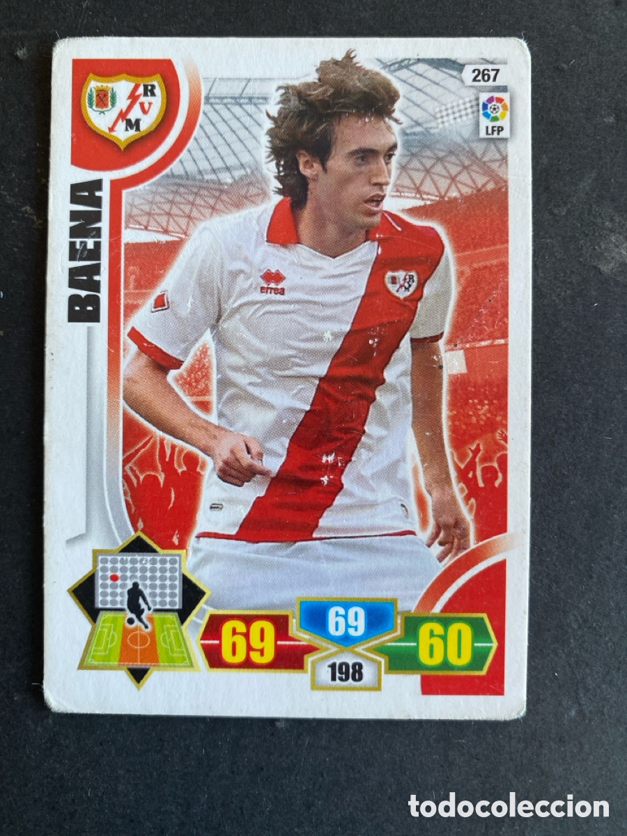 Fu&szlig;ball-Sticker: Cromo Adrenalyn liga 13/14 Rayo Vallecano N* 267