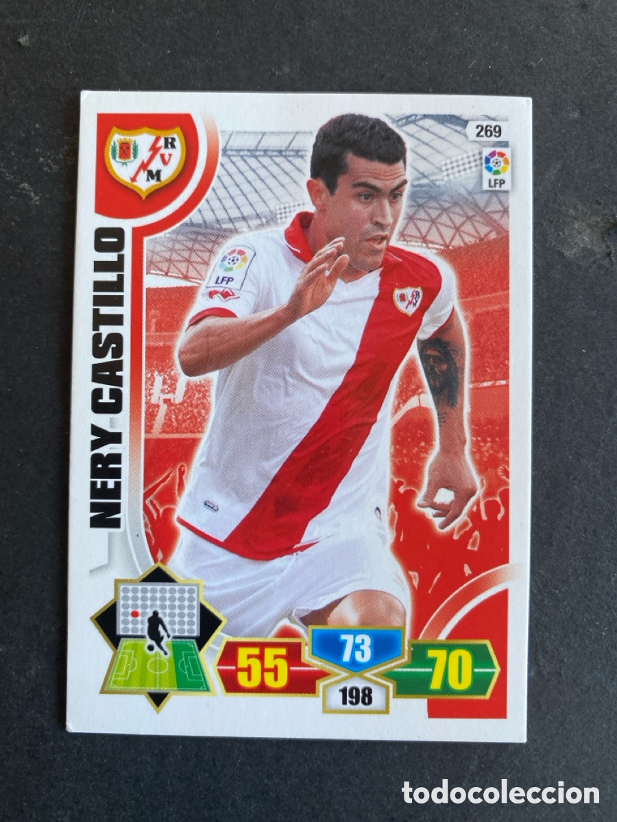 Fu&szlig;ball-Sticker: Cromo Adrenalyn liga 13/14 Rayo Vallecano N* 269