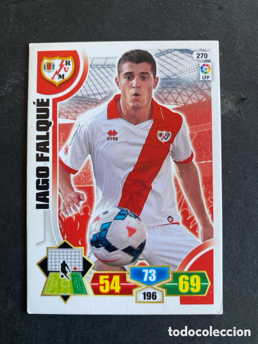 Figurine di Calcio: Cromo Adrenalyn liga 13/14 Rayo Vallecano N* 270