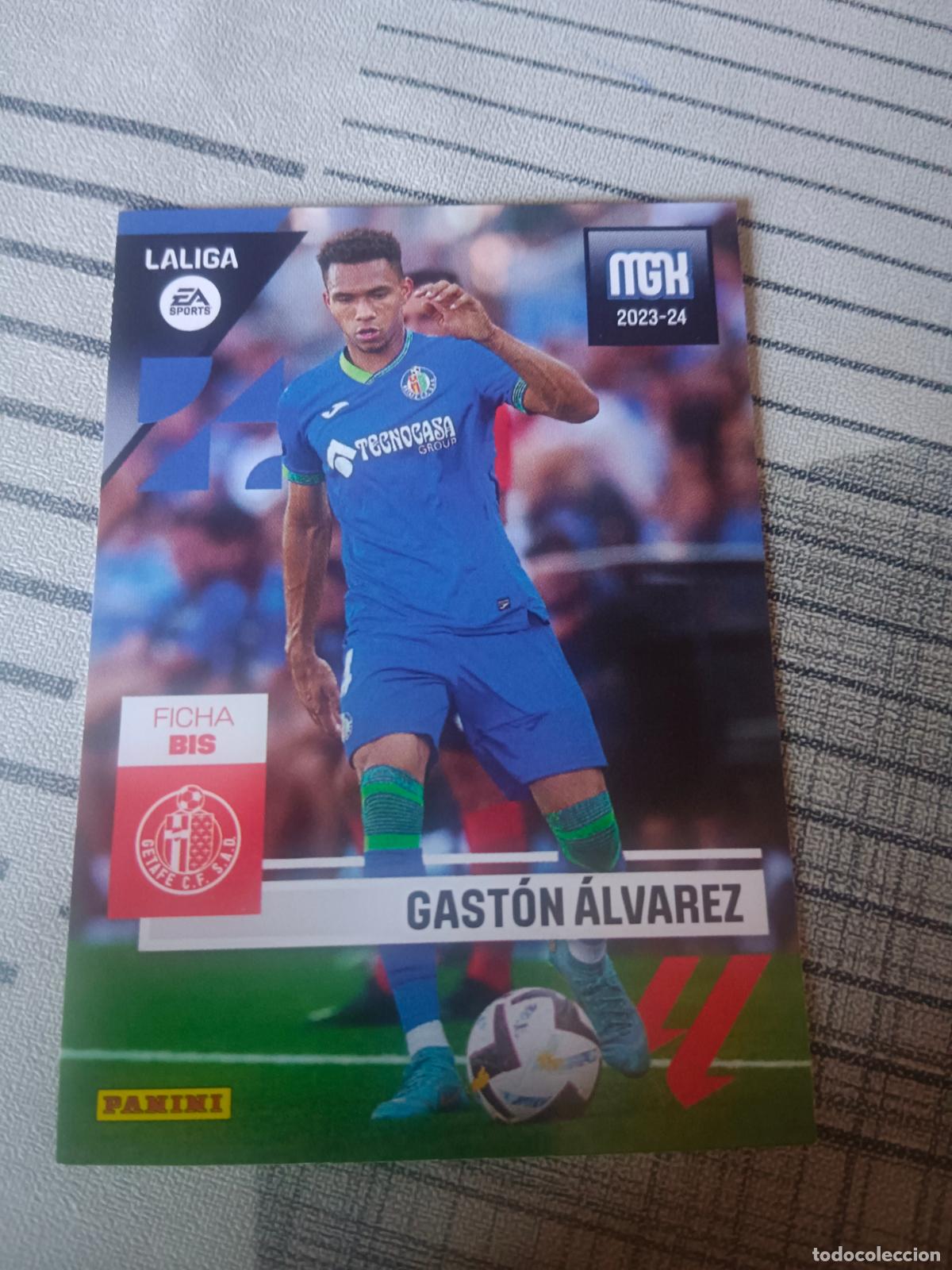 Figurine di Calcio: MEGACRACKS 2023 2024 23 24 LA LIGA N&ordm; 168 BIS GASTON ALVAREZ GETAFE MEGA CRACKS MGK