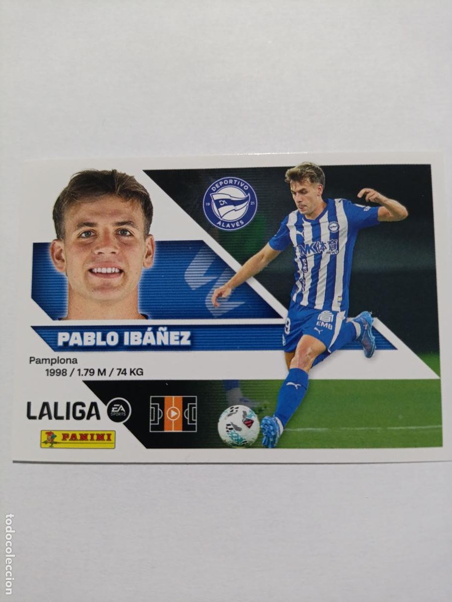 Football Stickers: LIGA ESTE 2026 2027 D. ALAVES PABLO IBA&Ntilde;EZ N&ordm;15