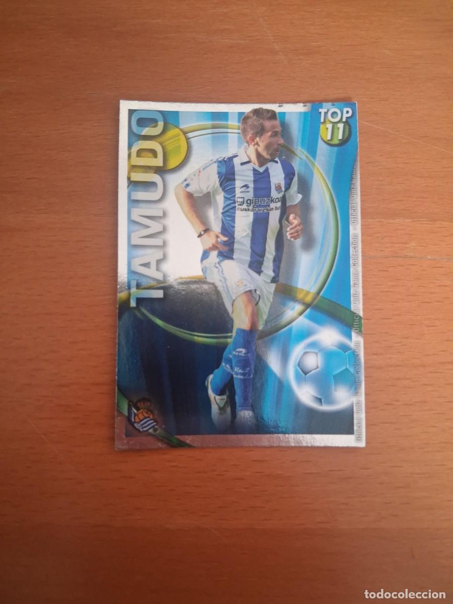 Football Stickers: Mundicromo Official Quiz Game Collection 2010 2011 Top 11 Azul Real Sociedad 637 Tamudo