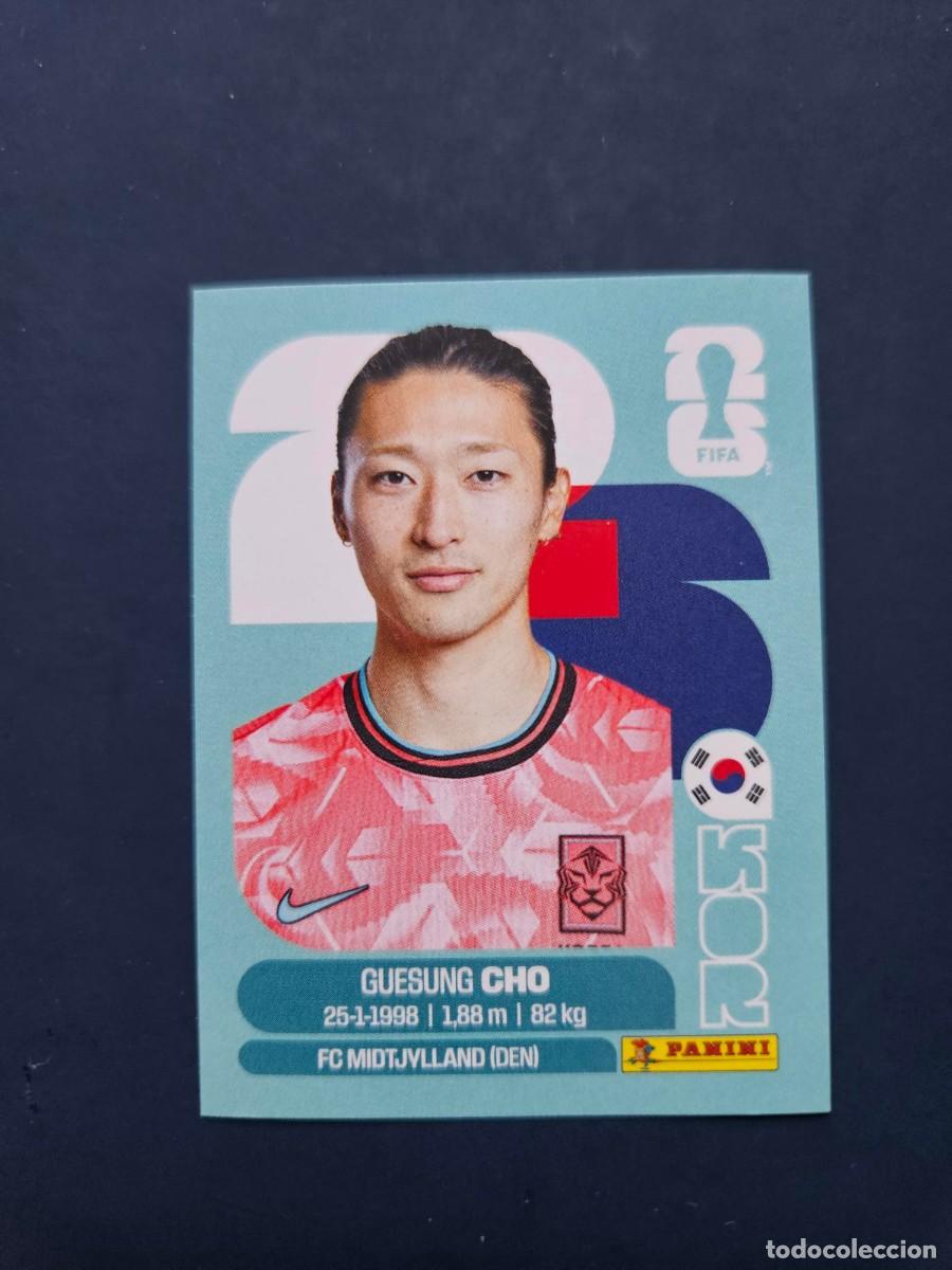 Football Stickers: KOR 17 GUESUNG CHO KOREA COREA FIFA WORLD CUP MUNDIAL 26 2026 SIN PEGAR NUNCA PEGADO