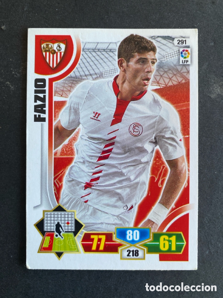 Football Stickers: Cromo Adrenalyn liga 13/14 Sevilla N* 291