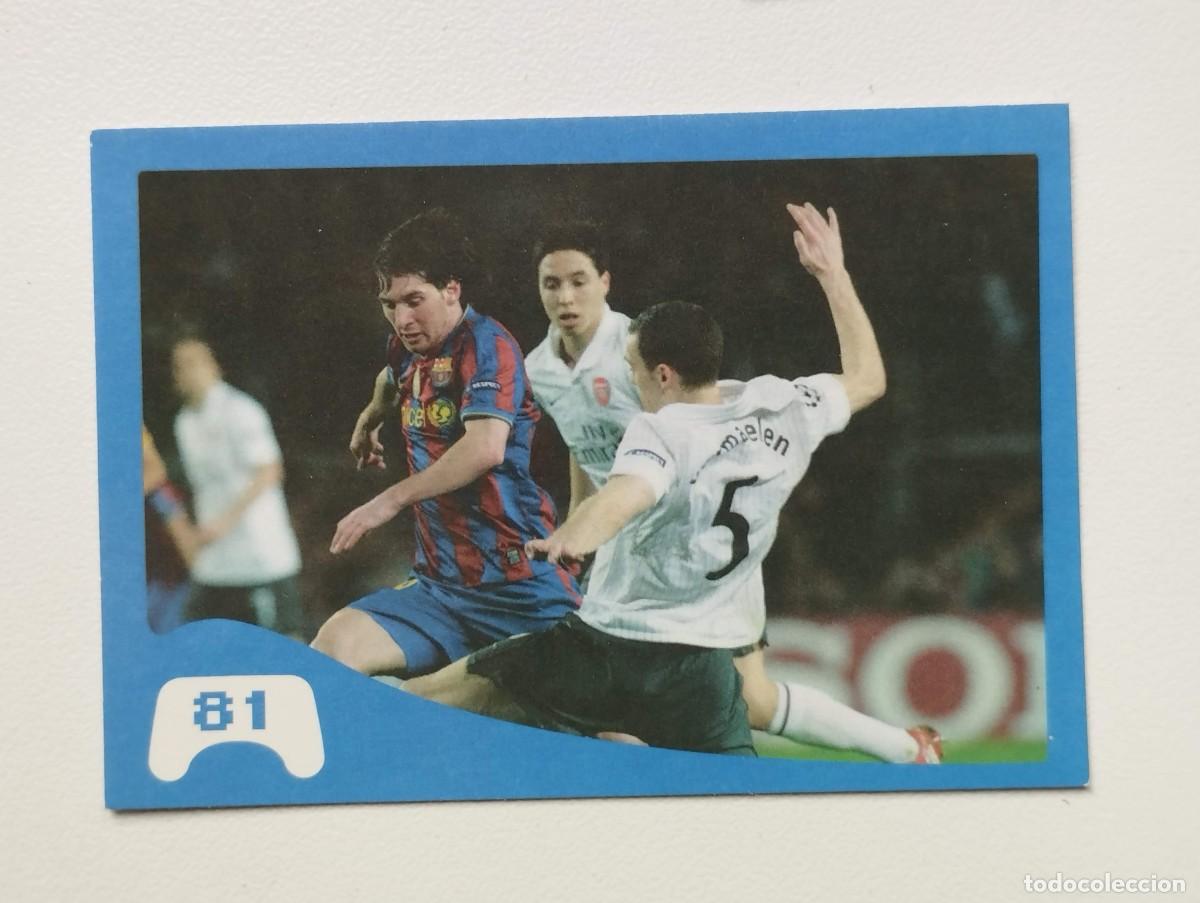 Football Stickers: CROMO STICKER DEL ALBUM PLAY MESSI - EDICION ARGENTINA - #81
