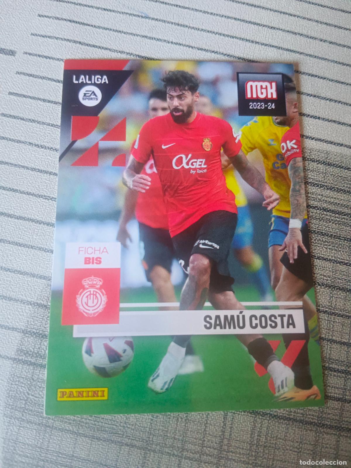 Football Stickers: MEGACRACKS 2023 2024 23 24 LA LIGA N&ordm; 263 BIS SAMU COSTA MALLORCA MEGA CRACKS MGK