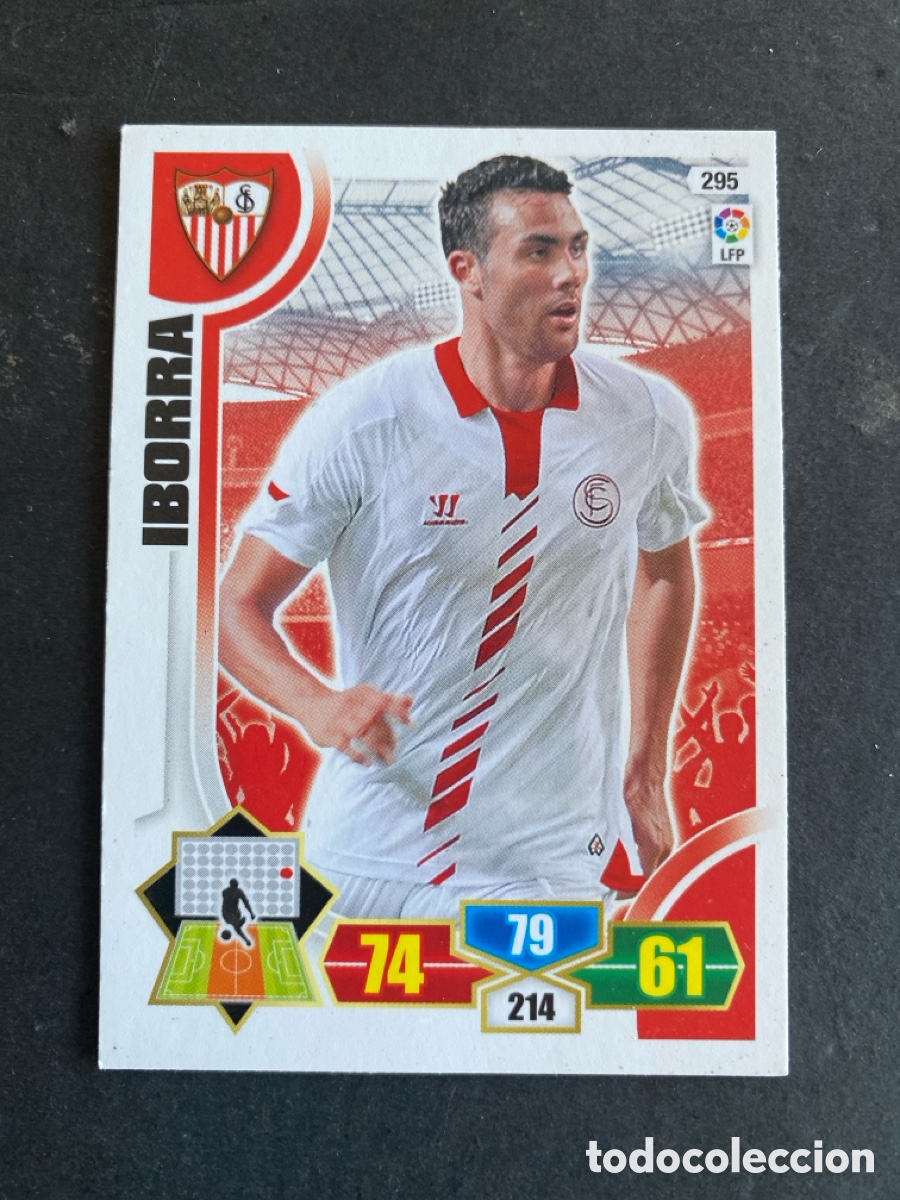 Football Stickers: Cromo Adrenalyn liga 13/14 Sevilla N* 295