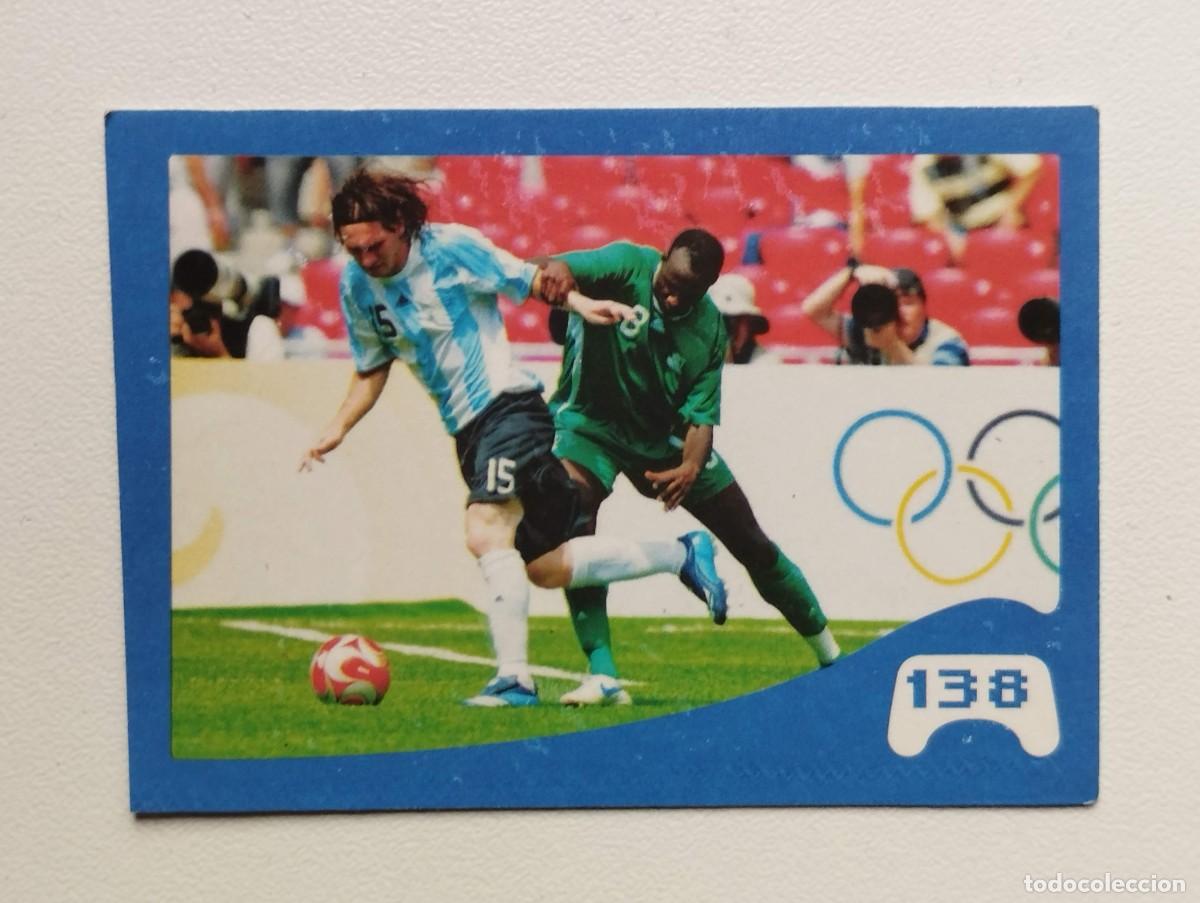 Football Stickers: CROMO STICKER DEL ALBUM PLAY MESSI - EDICION ARGENTINA - #138
