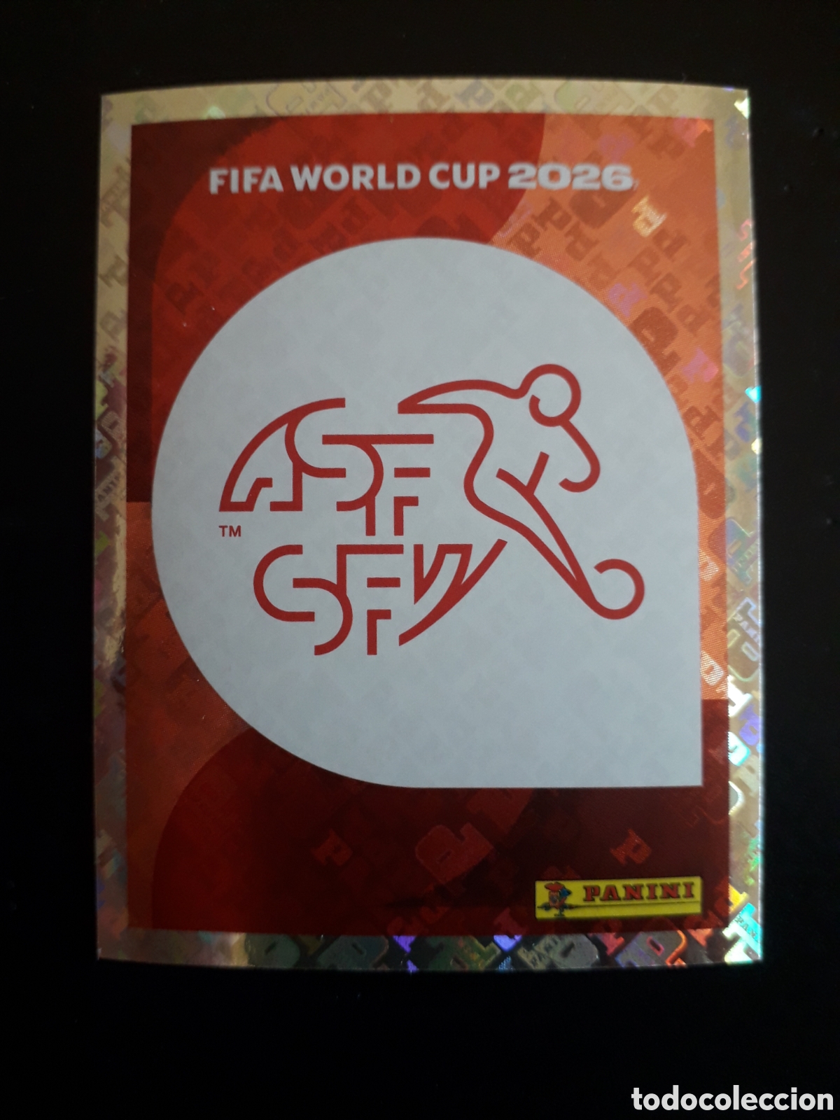 Figurine di Calcio: ESCUDO SUIZA SUI 1 MUNDIAL F&Uacute;TBOL 2026 FIFA WORLD CUP PANINI SIN PEGAR PEDIDO M&Iacute;NIMO 3&euro;
