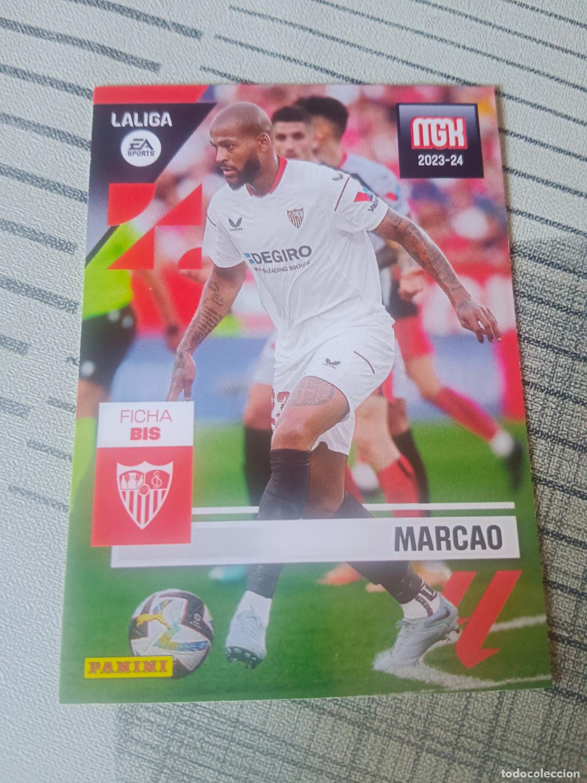 Cromos de Futebol: MEGACRACKS 2023 2024 23 24 LA LIGA N&ordm; 328 BIS MARCAO SEVILLA MEGA CRACKS MGK