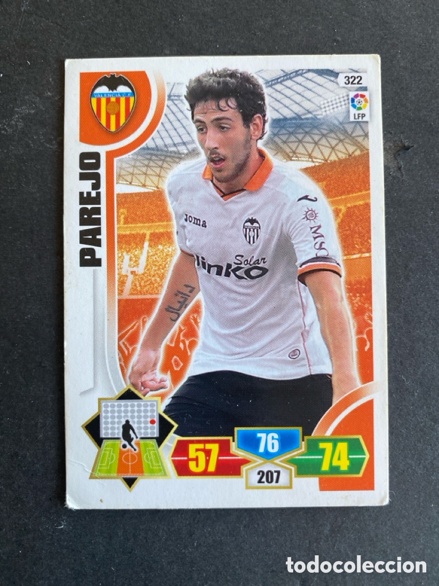 Cartes &agrave; collectionner de Football: Cromo Adrenalyn liga 13/14 Valencia N* 322