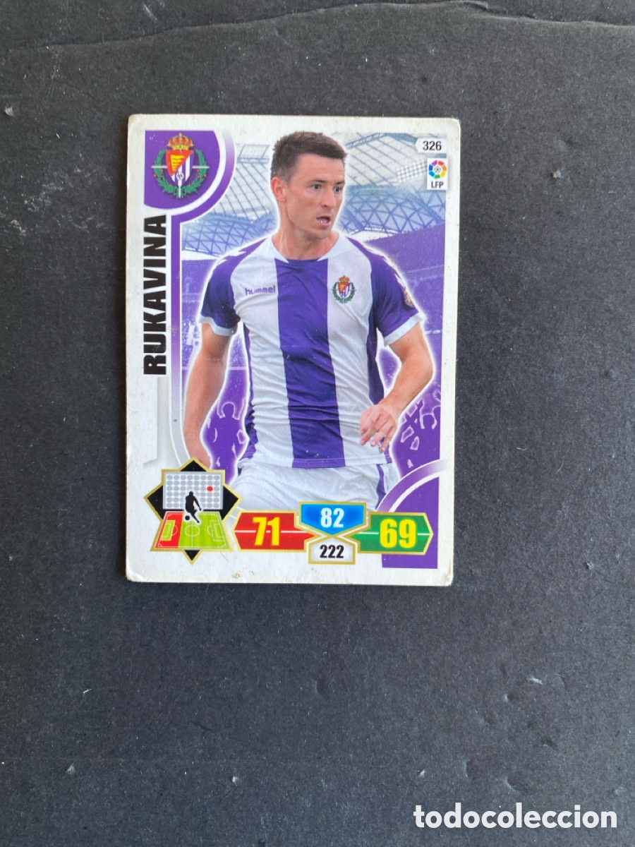 Cartes &agrave; collectionner de Football: Cromo Adrenalyn liga 13/14 Valladolid N* 326