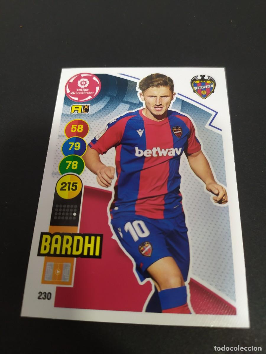 Cartes &agrave; collectionner de Football: 1 CROMO FICHA ADRENALYN 2020-2021 20-21 U.D LEVANTE 230 BARDHI