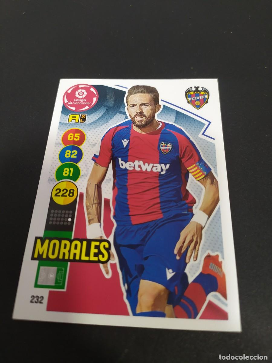 Cartes &agrave; collectionner de Football: 1 CROMO FICHA ADRENALYN 2020-2021 20-21 U.D LEVANTE 232 MORALES