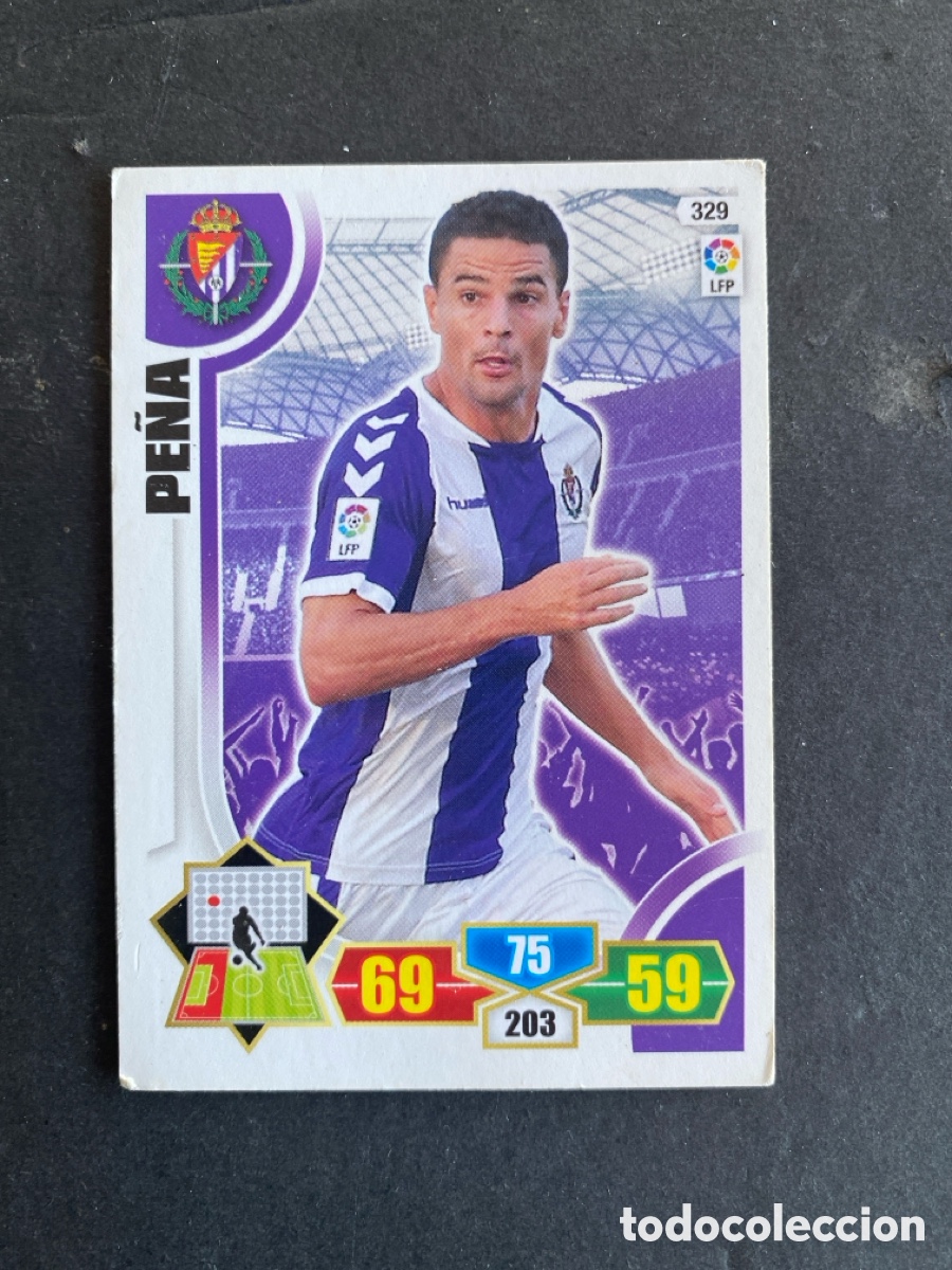 Cartes &agrave; collectionner de Football: Cromo Adrenalyn liga 13/14 Valladolid N* 329