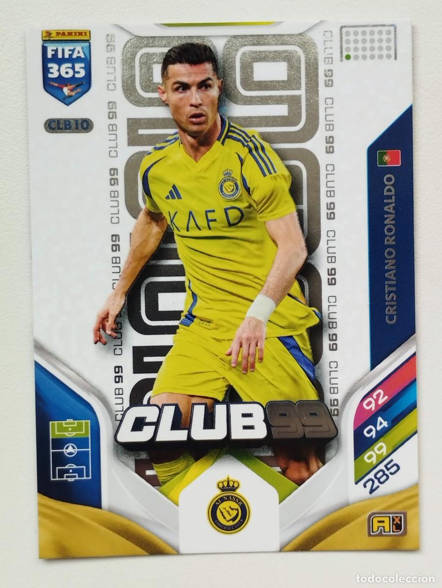 Fu&szlig;ball-Sticker: CROMO CARD ADRENALYN FIFA 365 2025 2026 25 26 CLUB 99 CLB10 CRISTIANO RONALDO AL NASSR
