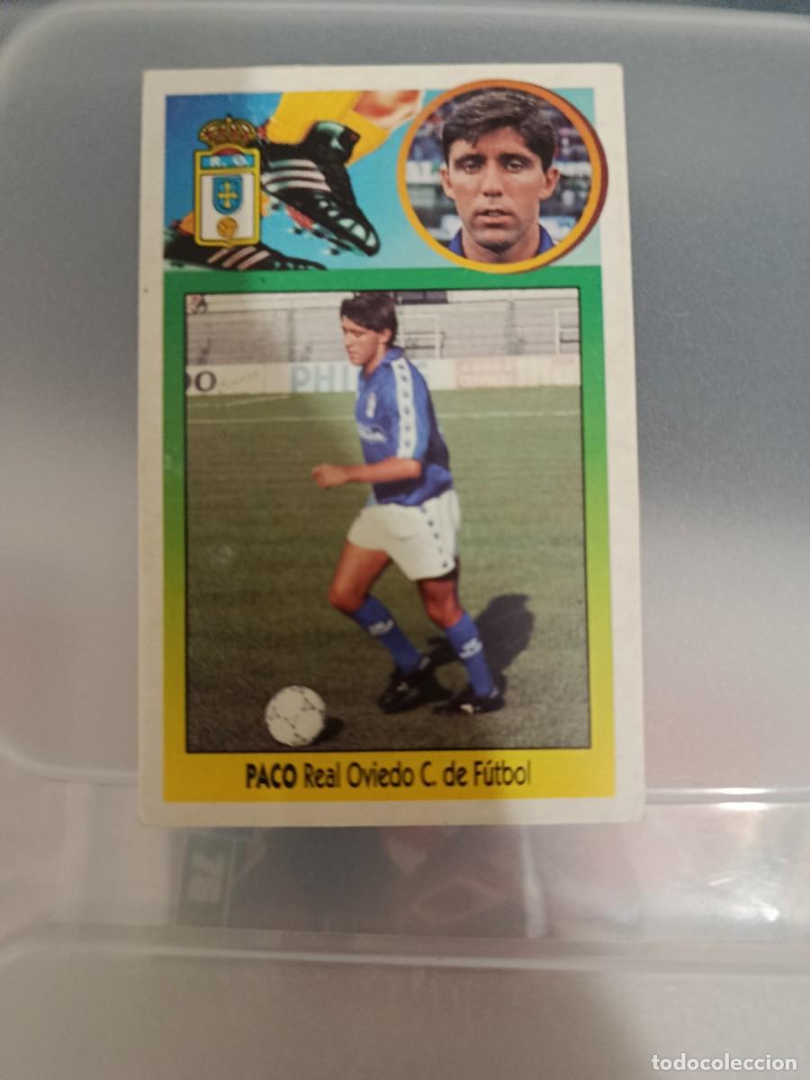 Cromos de Futebol: Cromo 93/94 liga este. Paco. Real Oviedo.