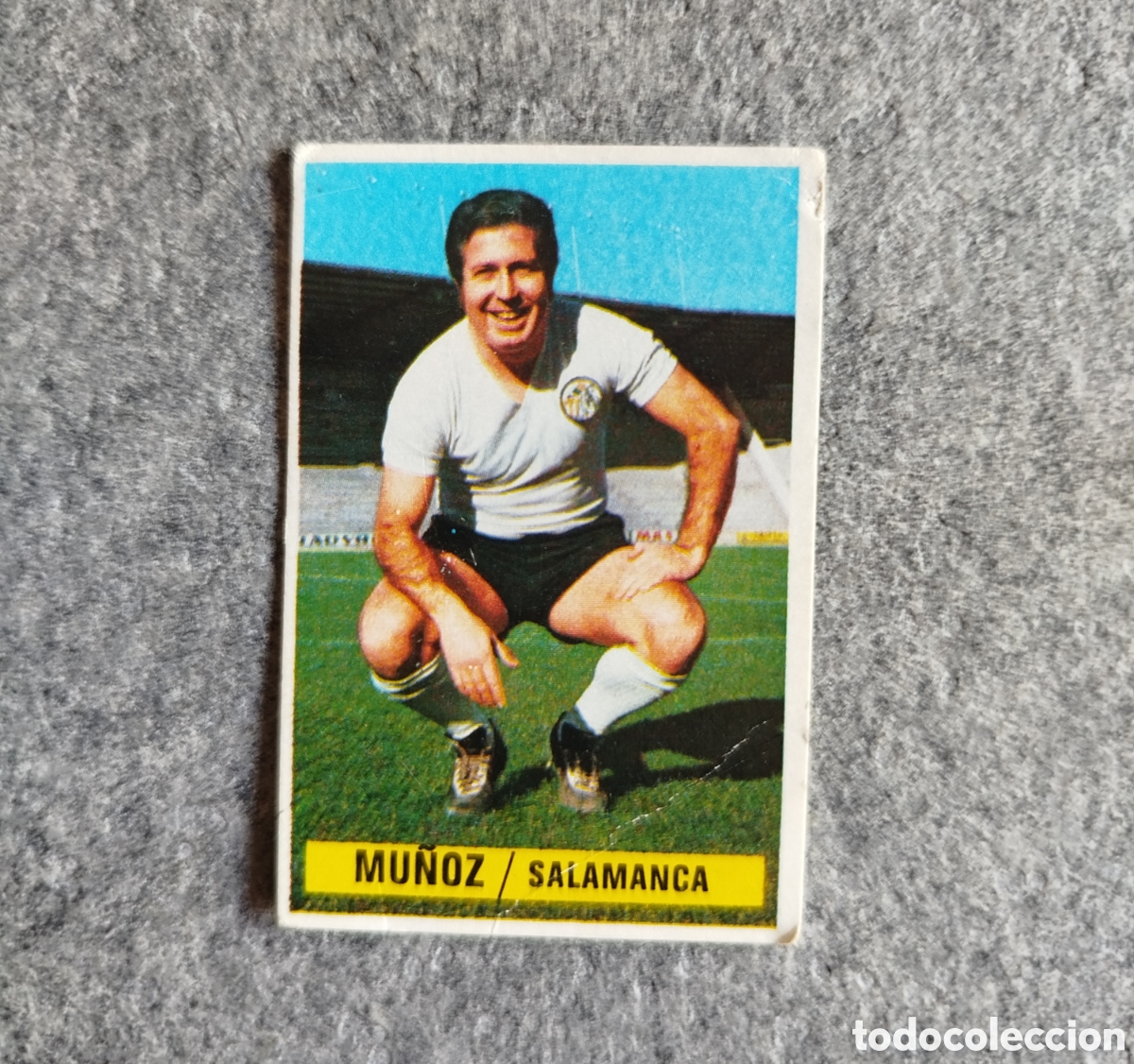 Cromos de Futebol: SIN PEGAR MU&Ntilde;OZ SALAMANCA 74 75 1974 1975 EDICIONES ESTE CROMO NUEVO NUNCA PEGADO