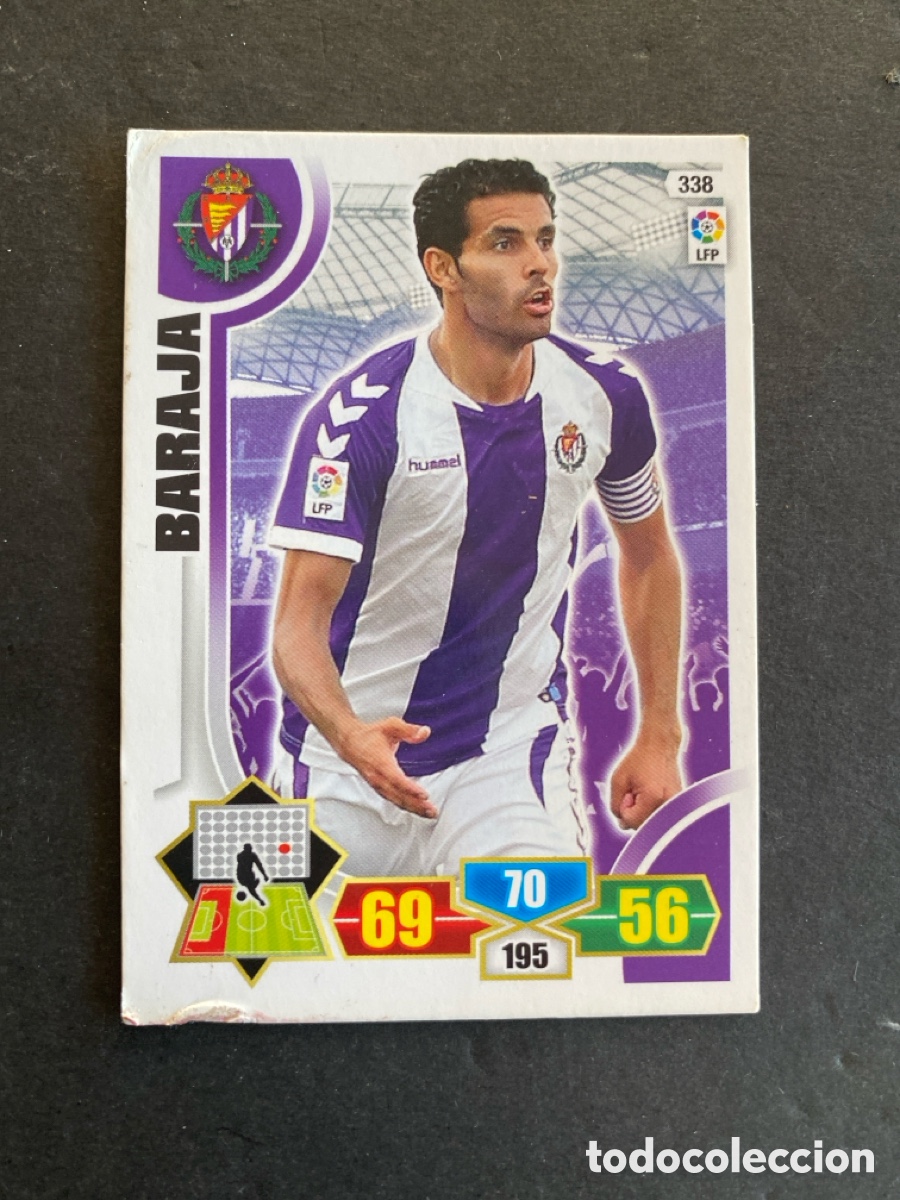 Cromos de f&uacute;tbol: Cromo Adrenalyn liga 13/14 Valladolid N* 338