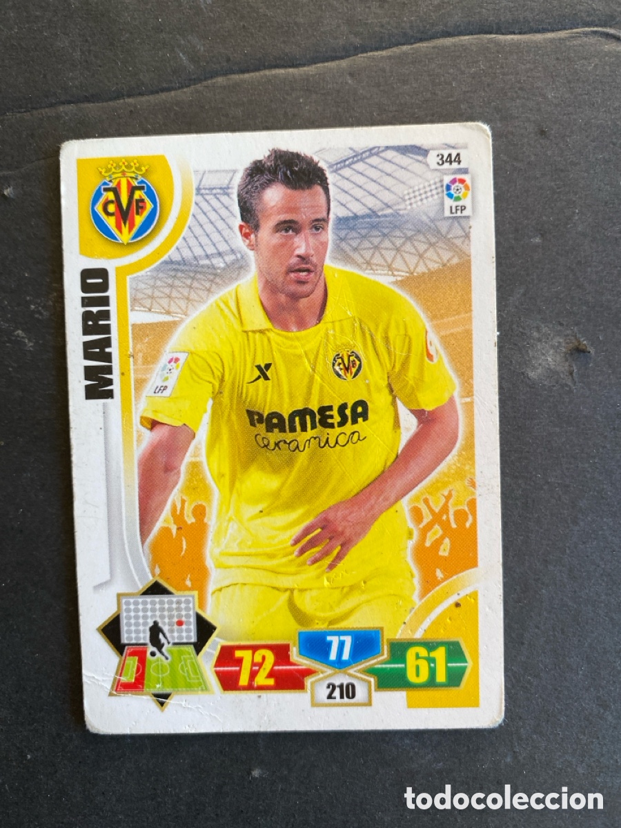 Cromos de f&uacute;tbol: Cromo Adrenalyn liga 13/14 Villarreal N* 344