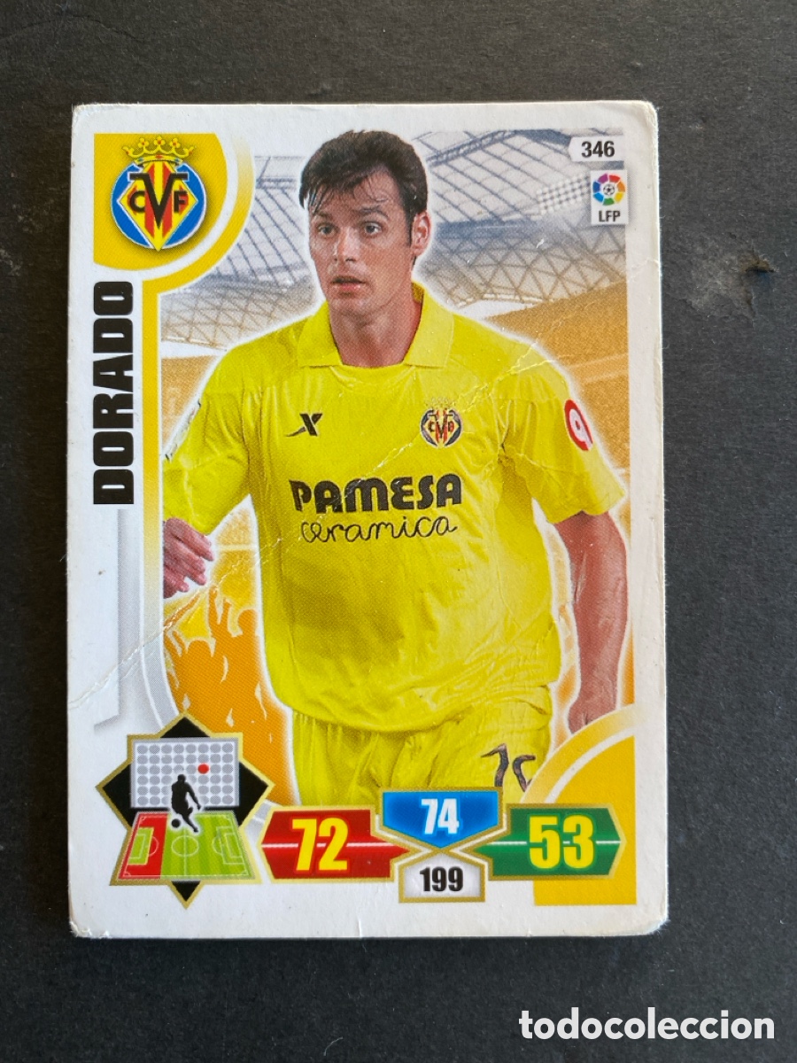 Cromos de f&uacute;tbol: Cromo Adrenalyn liga 13/14 Villarreal N* 346