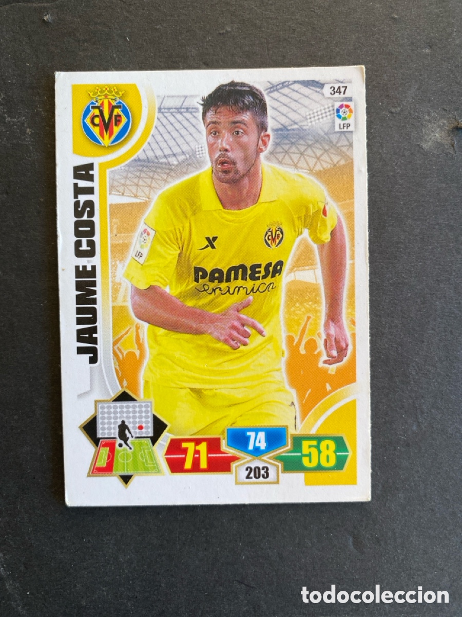 Cromos de f&uacute;tbol: Cromo Adrenalyn liga 13/14 Villarreal N* 347