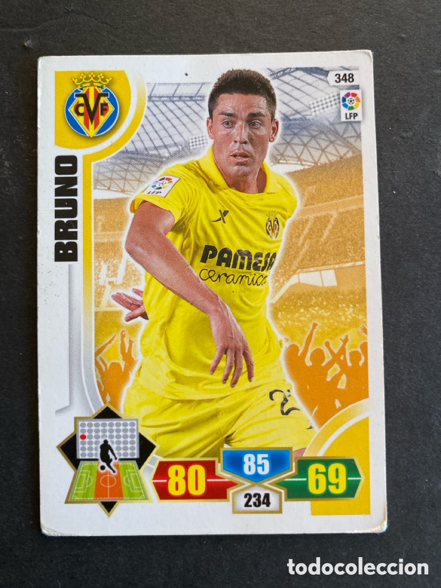 Cromos de f&uacute;tbol: Cromo Adrenalyn liga 13/14 Villarreal N* 348