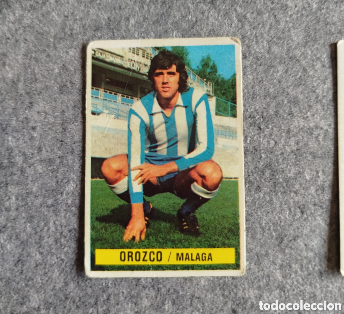 Cromos de Futebol: SIN PEGAR OROZCO MALAGA 74 75 1974 1975 EDICIONES ESTE CROMO NUEVO NUNCA PEGADO