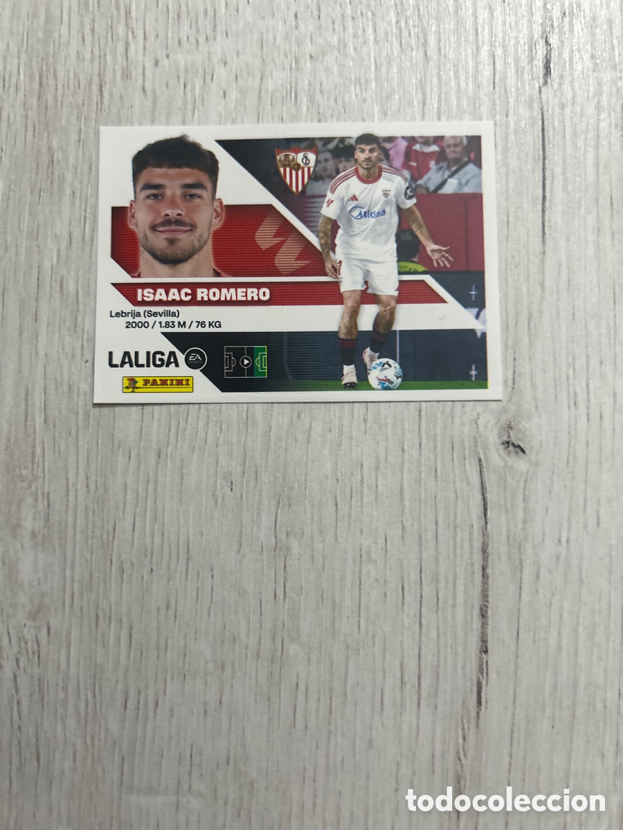 Cromos de Futebol: Isaac Romero 20 Sevilla Liga Este 2026/27 26-27 Panini