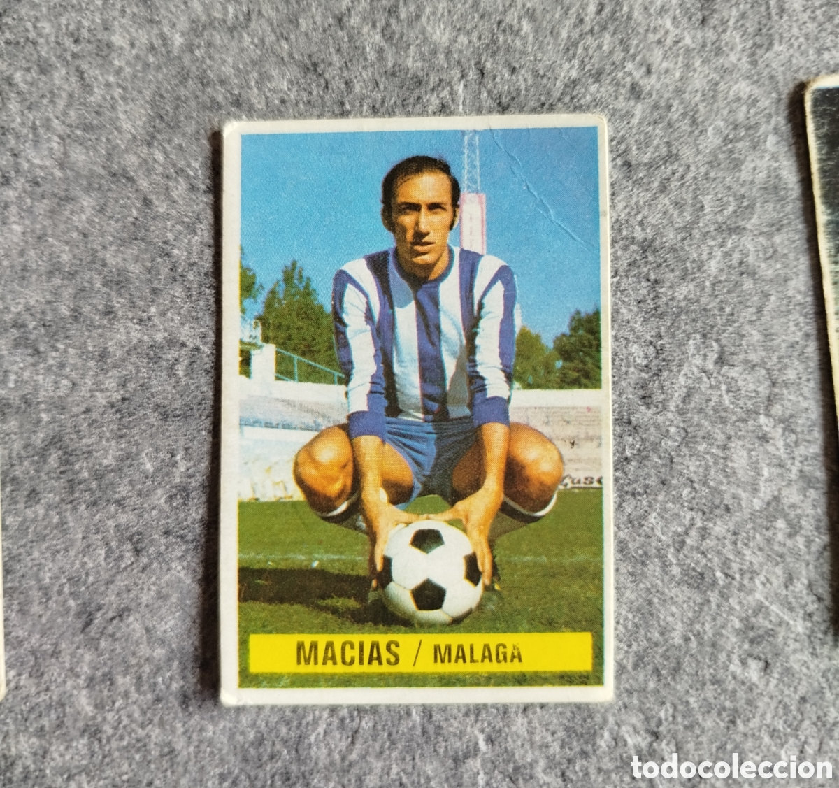 Cromos de Futebol: SIN PEGAR MACIAS M&Aacute;LAGA 74 75 1974 1975 EDICIONES ESTE CROMO NUEVO NUNCA PEGADO
