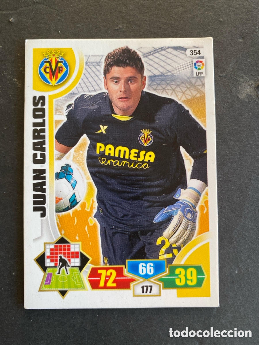Cromos de f&uacute;tbol: Cromo Adrenalyn liga 13/14 Villarreal N* 354