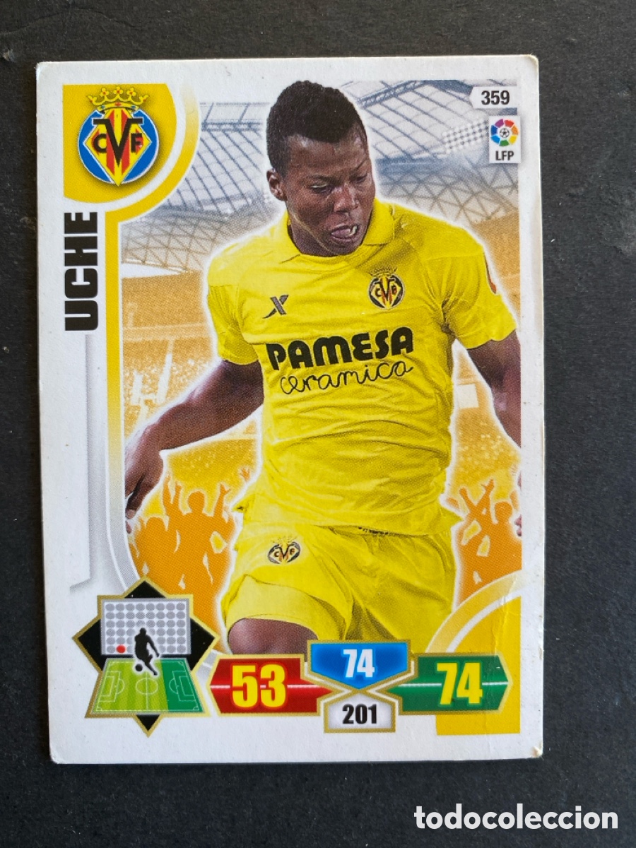 Cromos de f&uacute;tbol: Cromo Adrenalyn liga 13/14 Villarreal N* 359