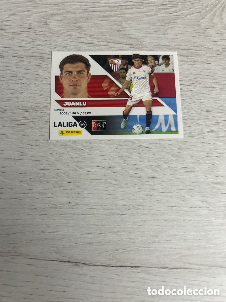 Cromos de f&uacute;tbol: Juanlu 6 Sevilla Liga Este 2026/27 26-27 Panini