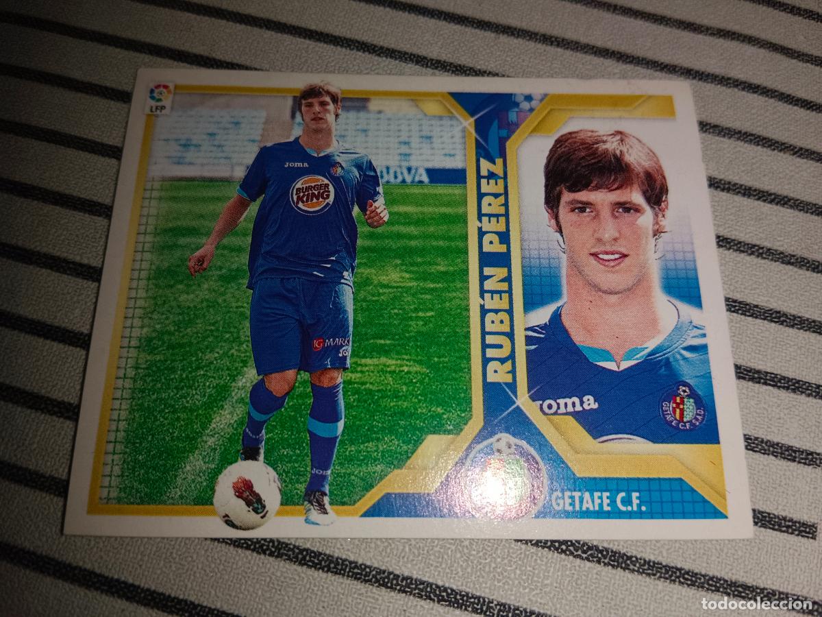 Cromos de f&uacute;tbol: TEMPORADA 2011 2012 11 12 COLOCA 8 B 8B RUBEN PEREZ GETAFE NUEVO SIN PEGAR