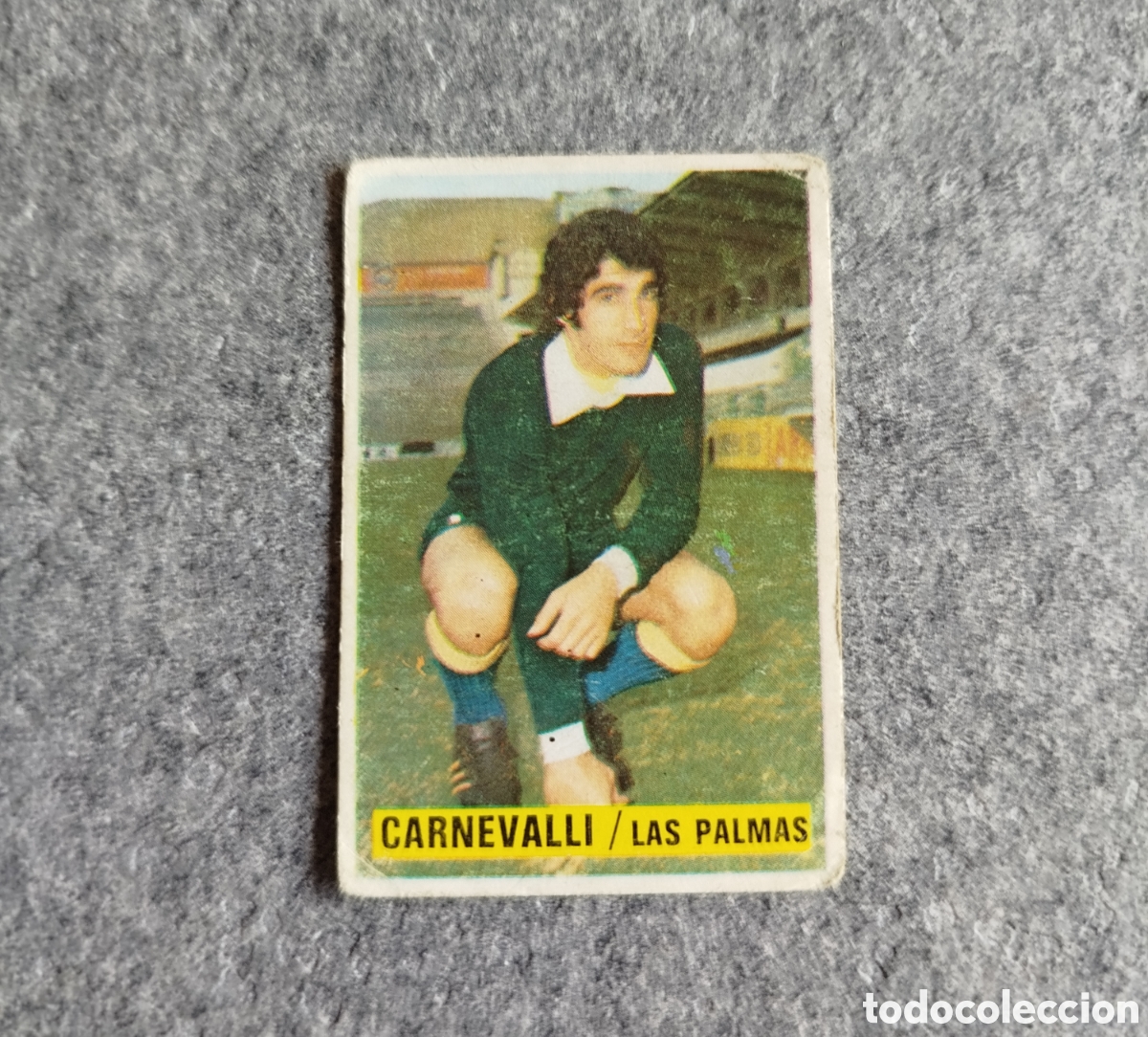 Cromos de Futebol: SIN PEGAR CARNEVALLI LAS PALMAS 74 75 1974 1975 EDICIONES ESTE CROMO NUEVO NUNCA PEGADO